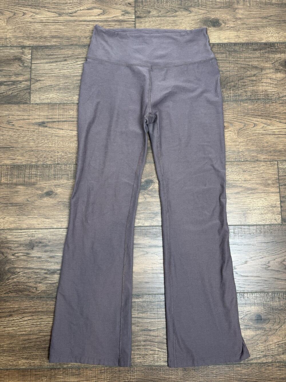 Beyond Yoga Spacedye Wide Leg Lounge Yoga Pants Brown Sz XL